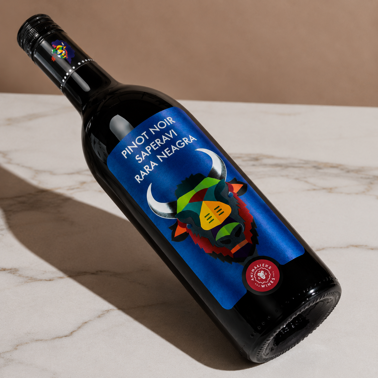 アニマルシリーズ ピノノワール・サペラヴィ・ララネアグラ 2020（Animal Series Pinot Noir, Saperavi, Rara Neagra）